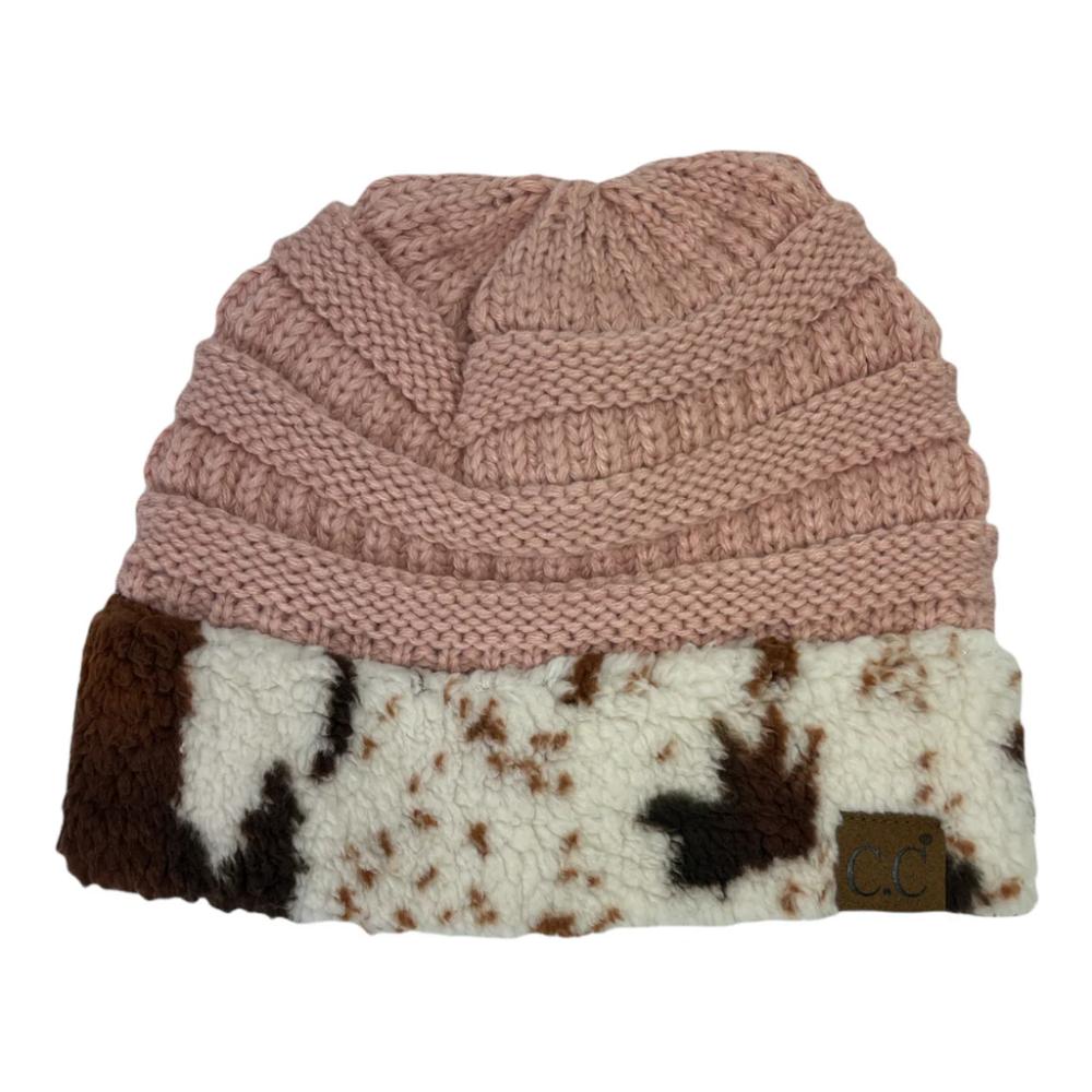 Girlie Girl Originals Cc Beaniehat-47 Cow Beanie Pin-HAT47-COWPI