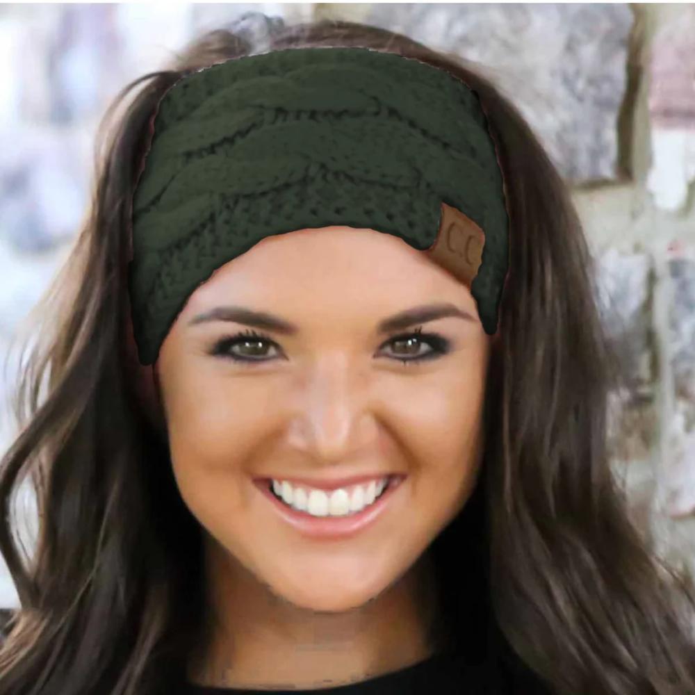 Girlie Girl Originals Hw-20 Cc Headwrap New Olive-HW20-NOLI