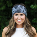 Girlie Girl Originals Cc Tie Dye Headwrap Drgry/Lt-HW7380-DGLG