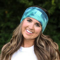 Girlie Girl Originals Cc Tie Dye Headwrap Teal/Grn-HW7380-TG
