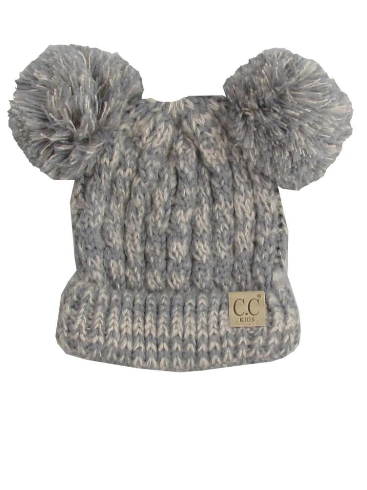 Girlie Girl Originals Cc Beanie Kids-23 Grey-KIDS23-GREY