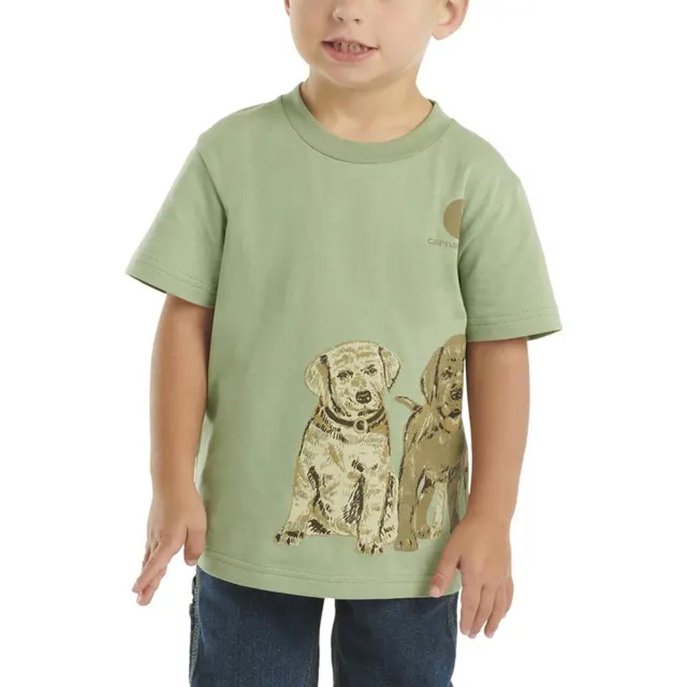 Carhartt Kids Short-Sleeve Puppy Wrap T-Shirt-CA6510-GF5-I