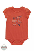 Carhartt Kids Animal Bodysuit Hot Coral-CA7046-CO12H-I