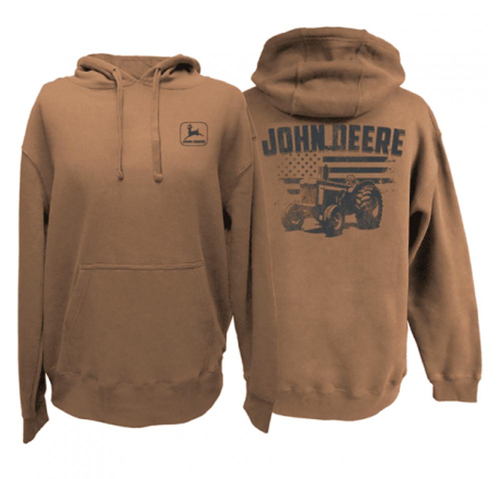John Deere Fanatics Jd Hoodie Vintage Flag-13022270CB