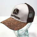 John Deere Fanatics Twill + Mesh Cap Emb Logo Cork-13080410IV