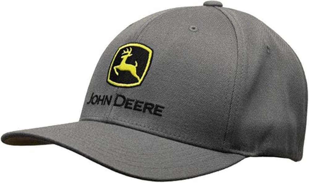 John Deere Fanatics Jd Stretch Band Cap Wlogo-13080425CH