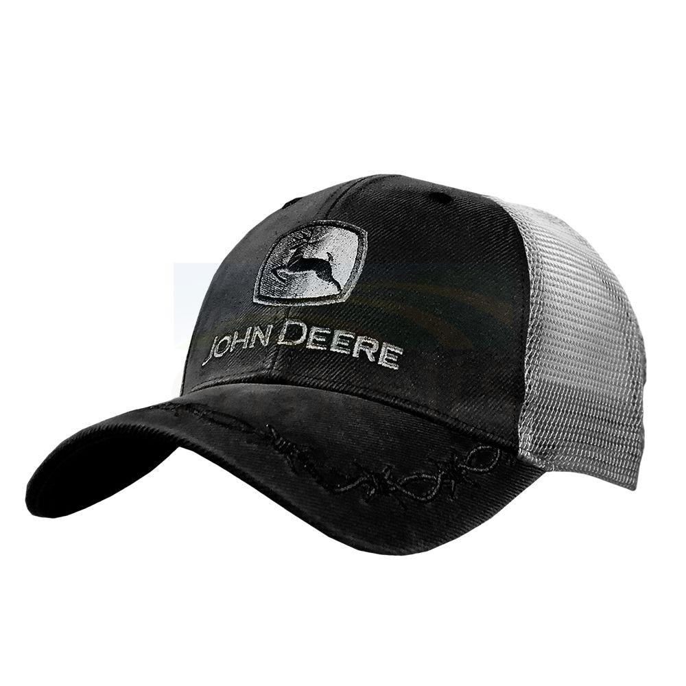 John Deere Fanatics Deere Cap Oilskin Blkmesh Back-J15A-02WS-JDR-1VJ