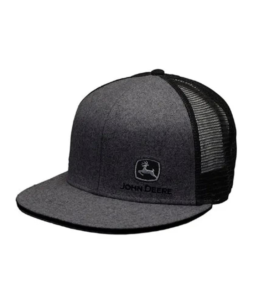 John Deere Fanatics Jd Hat Charcoal Mesh Back-13080463CH