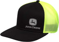 John Deere Fanatics Jd Hat Blk Hi Vis Yellow Mesh-13080636HV
