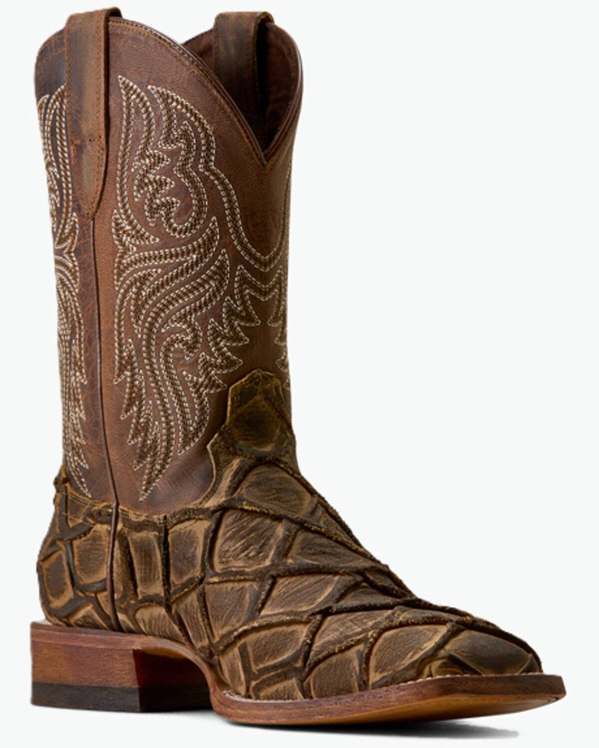 Ariat Mens Riverside Wide Square Toe Cowboy Boot-10080347