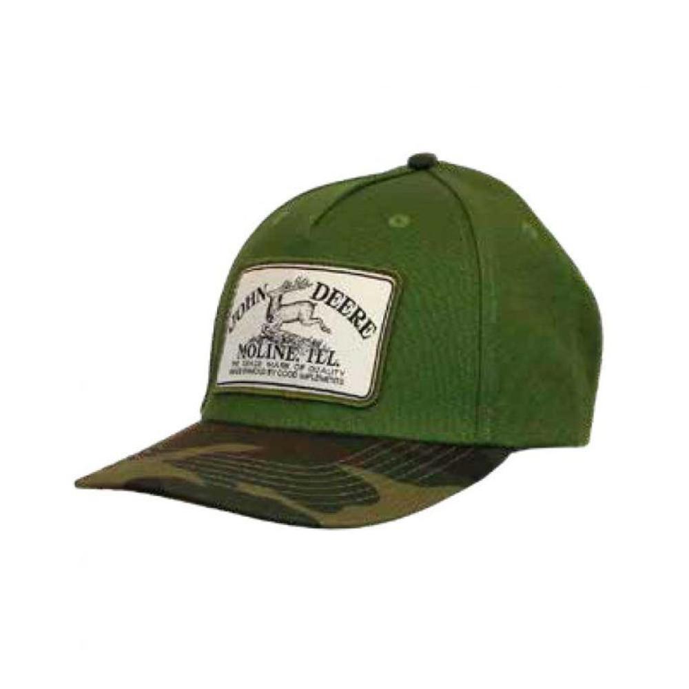 John Deere Fanatics Jd Hat Camo Bill Mesh Back-13080726OV