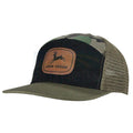 John Deere Fanatics Jd Hat Camo/Blk Lthr Patch-13080812CA