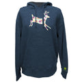John Deere Fanatics Jd Hoodie Floral Deer-23025715NV