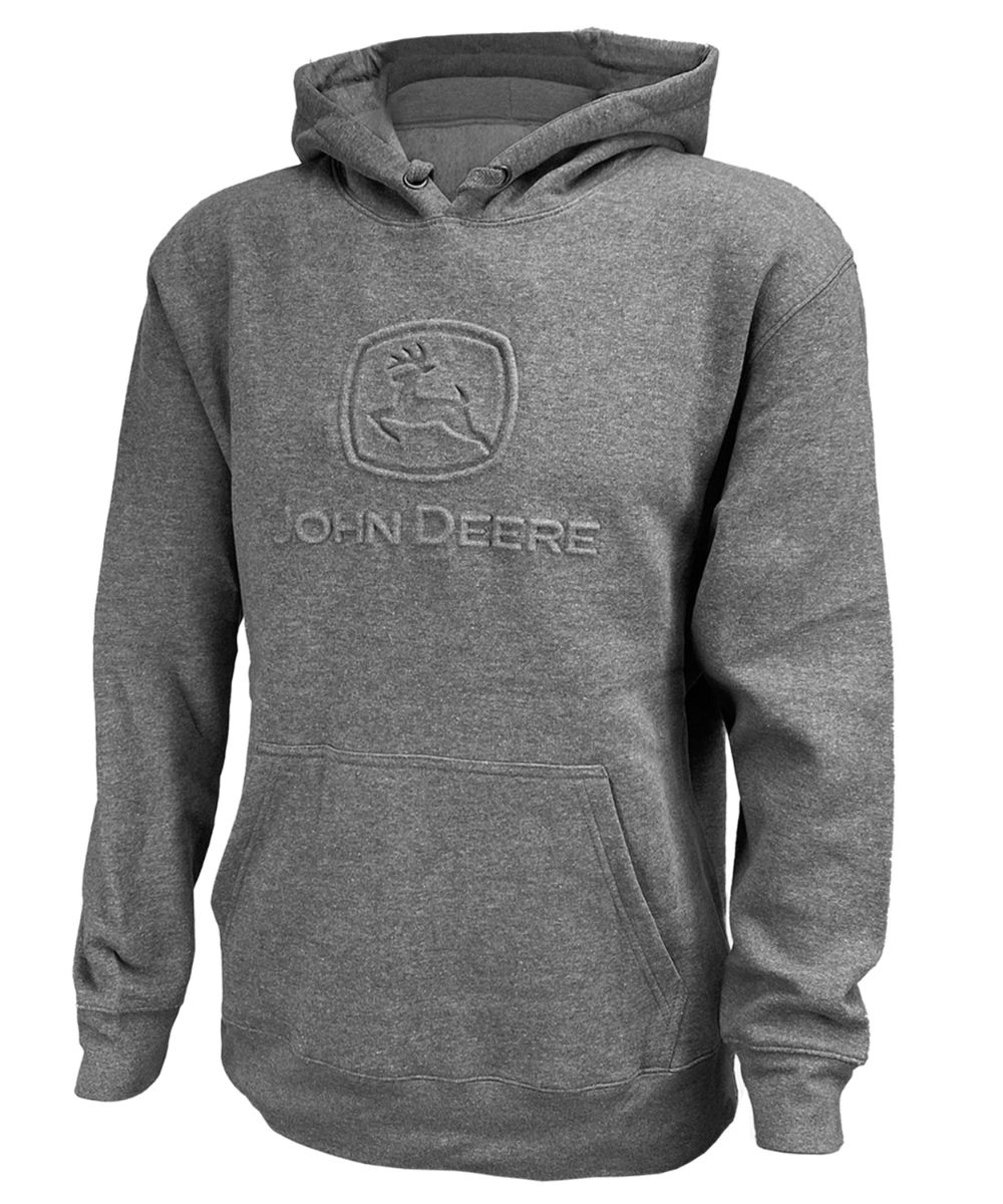John Deere Mens Logo Hoodie-JM02-02X1-JDR-R88