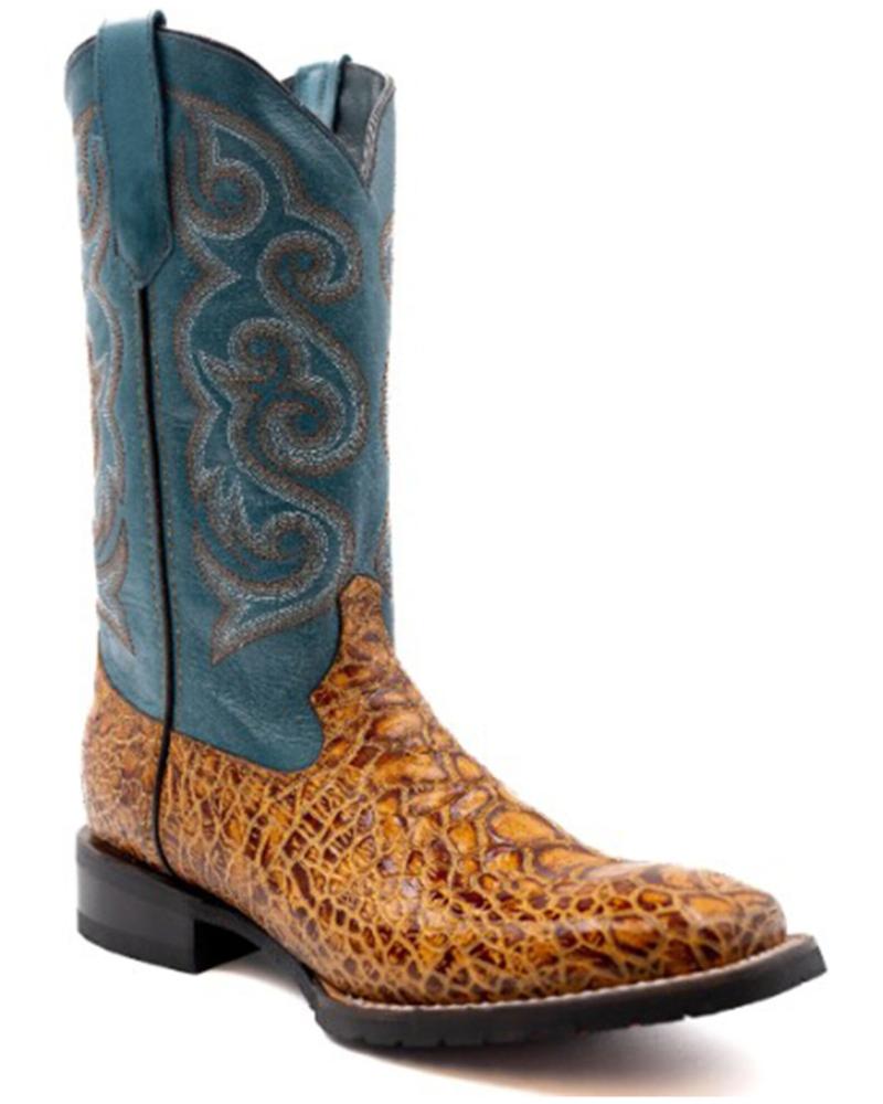 Ferrini Boots Kia Sea Turtle Prnt Sq Toe-4259361