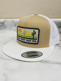Red Dirt Hat Co Ranchero White/Khaki-RDHC398