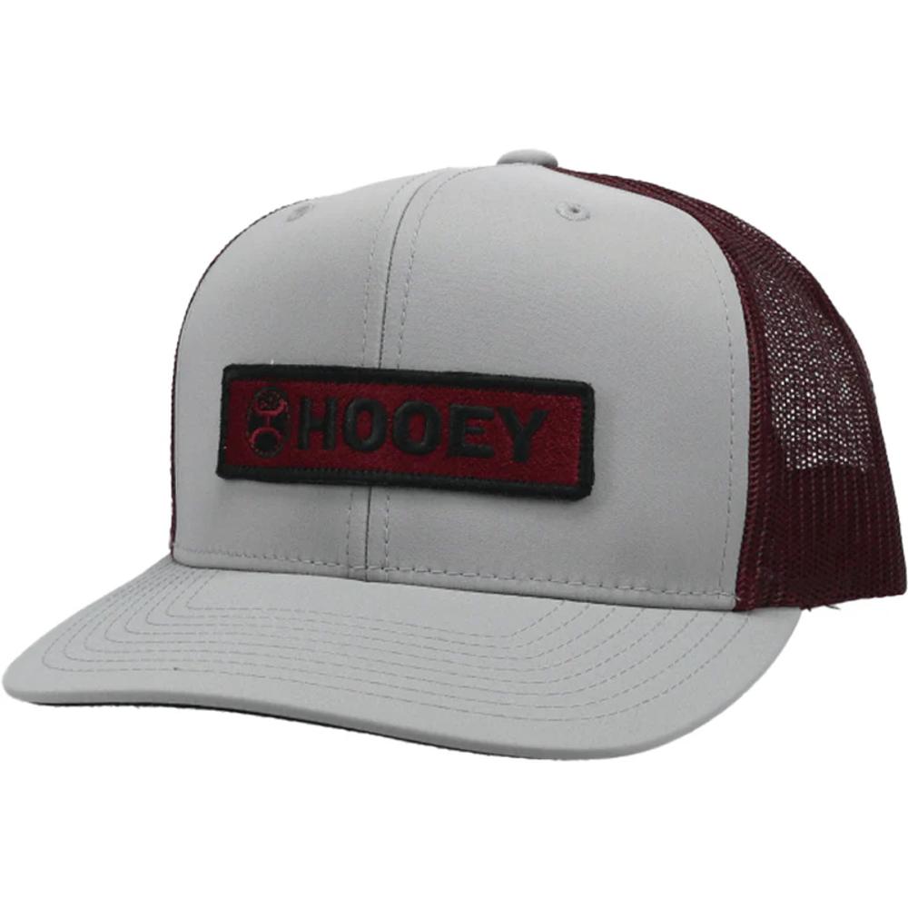 Hooey Lockup Grey/Maroon-2113T-GYMA