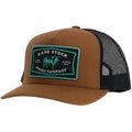 Hooey Rank Stock Brown/Black-2361TBRBK-Y