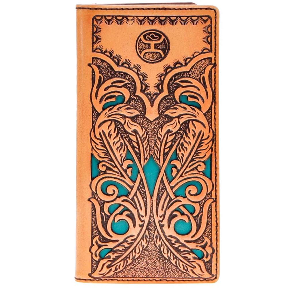 Hooey Rodeo Phoenix Hand Tooled-HW017-TNTQ