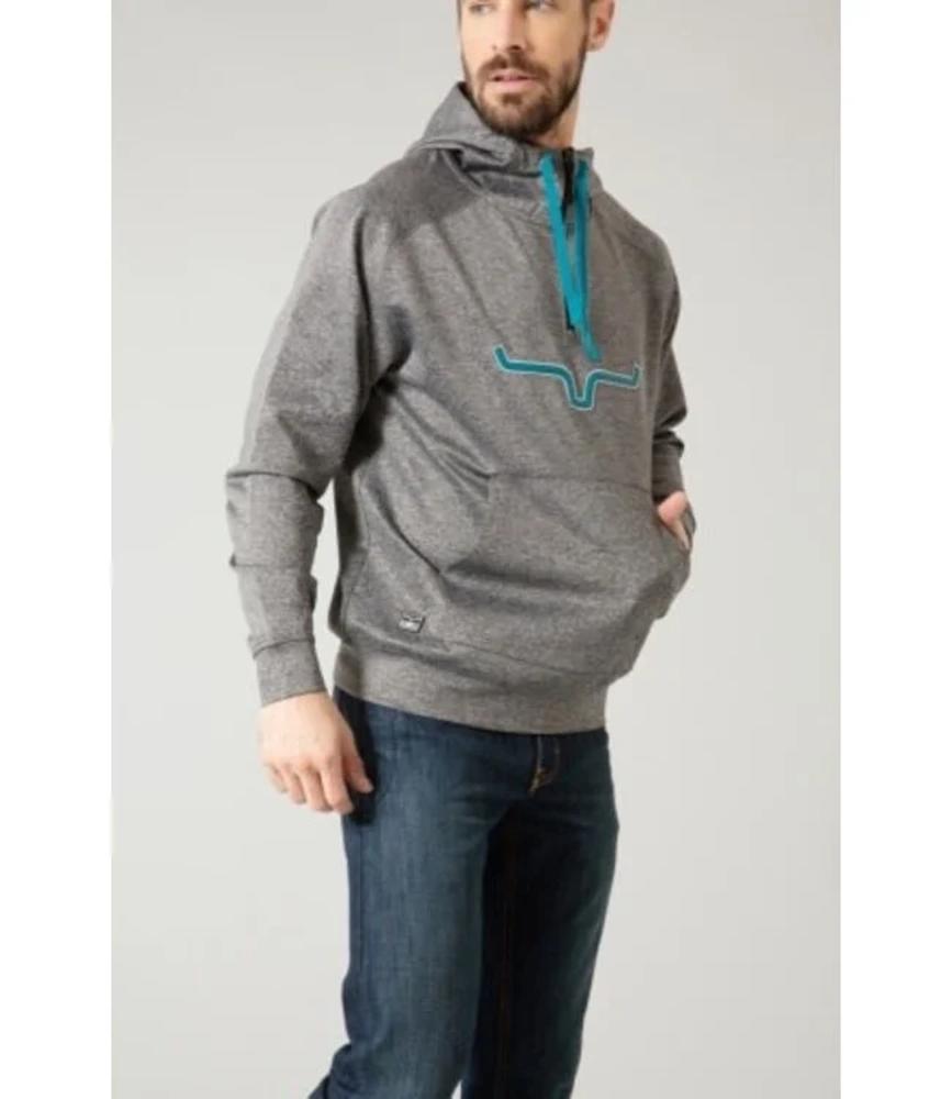 Kimes Ranch Rockford Tech Hood-Jacket-Charcoal Heather-14042422