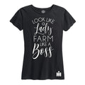 Country Casuals/Farmall-Case Look Like Lady,Farm Like Boss