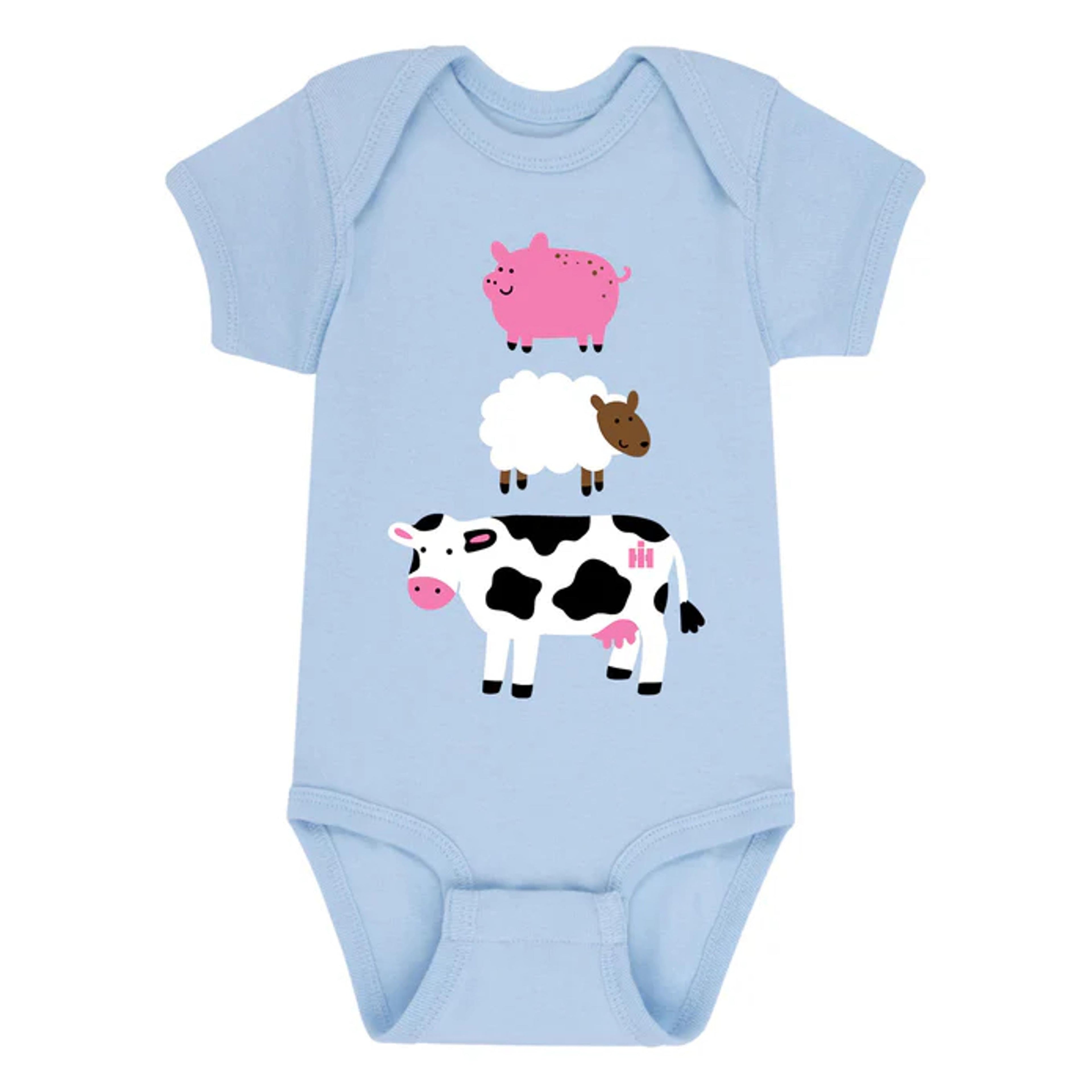 Country Casuals Case IH Infant Farm Animals Romper - Kids