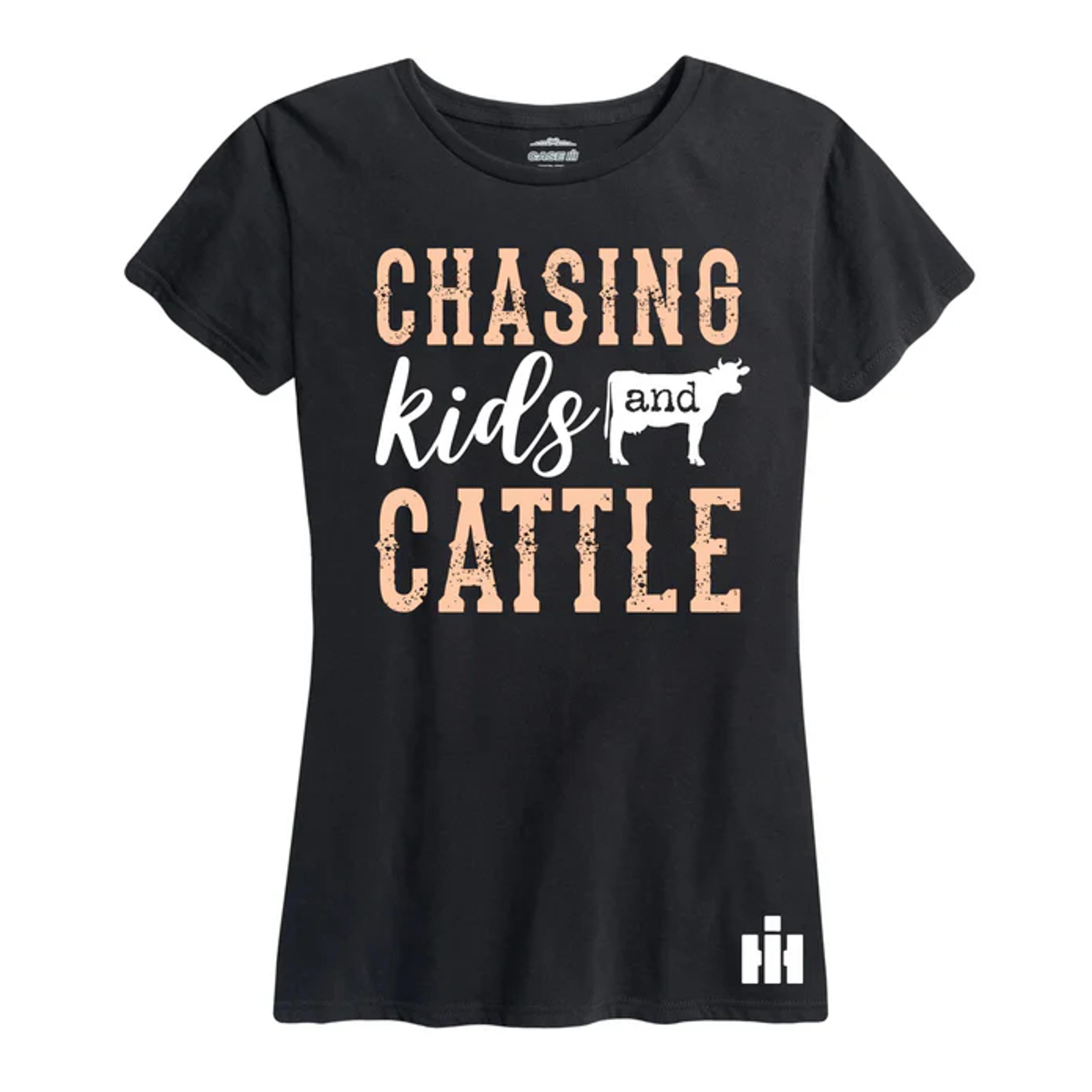 Country Casuals Case Ih And Cattle T-Shirt - Womens