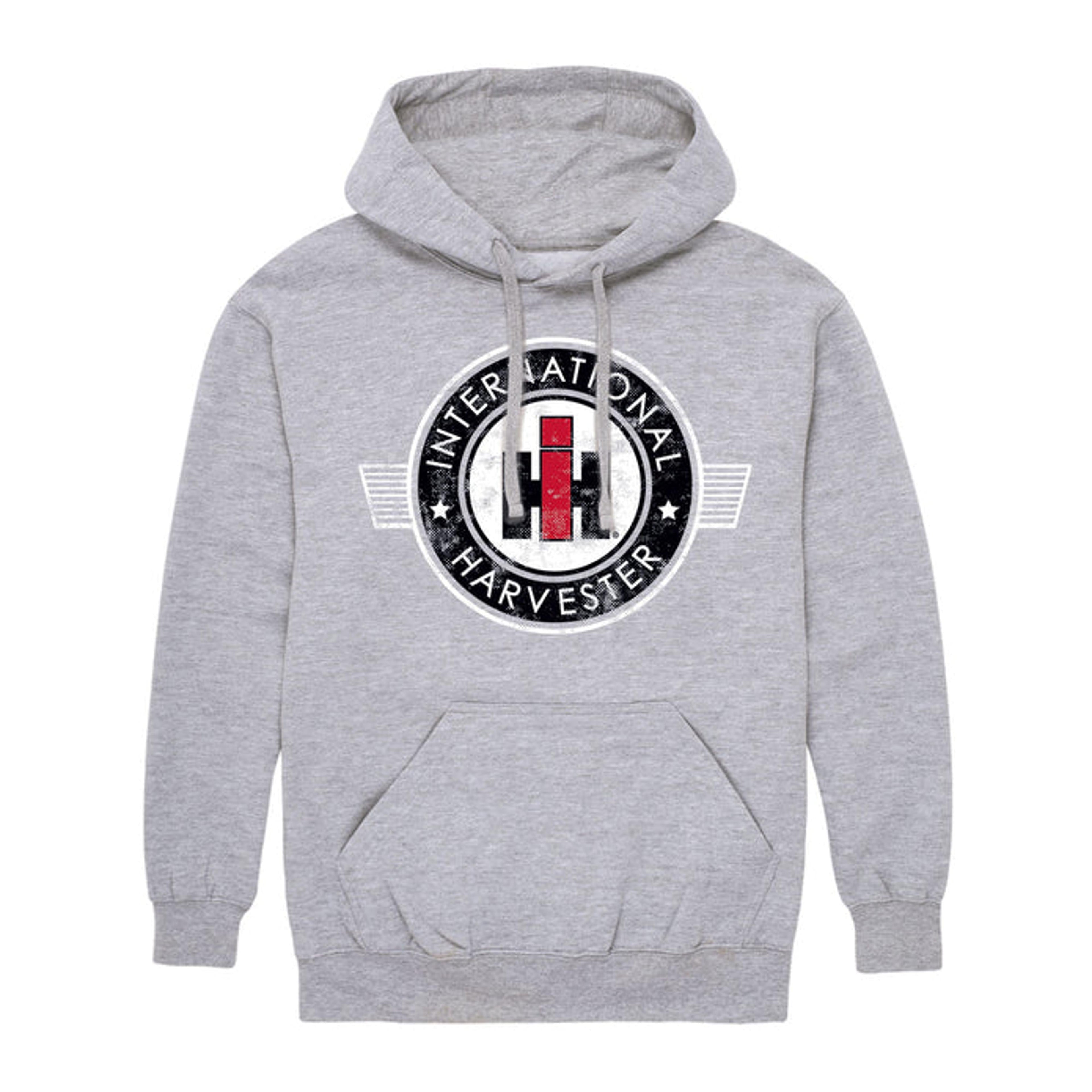 Country Casuals Case Ih Round Crest Hoodie - Mens
