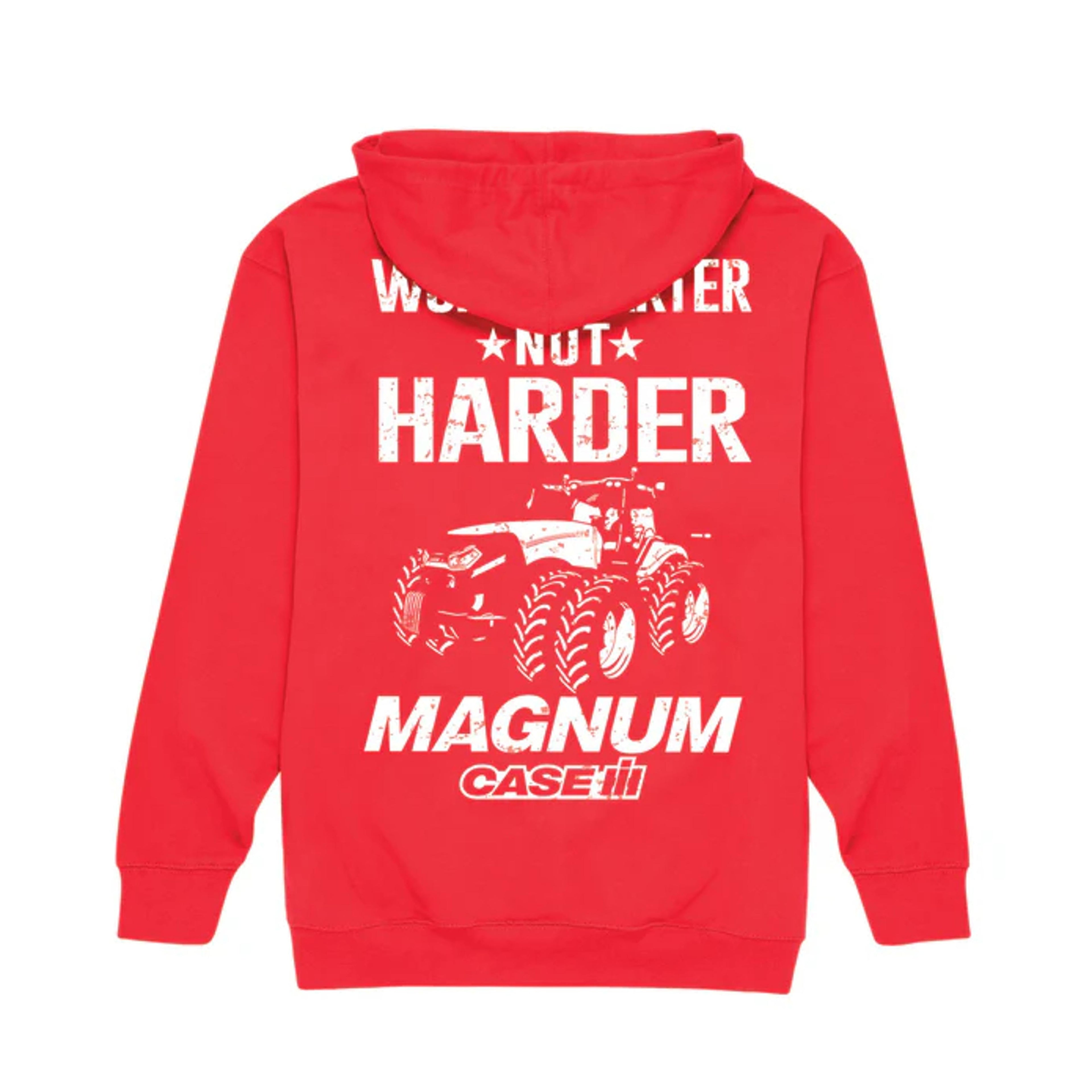 Country Casuals Case Ih Work Smarter Not Harder Hoodie - Mens