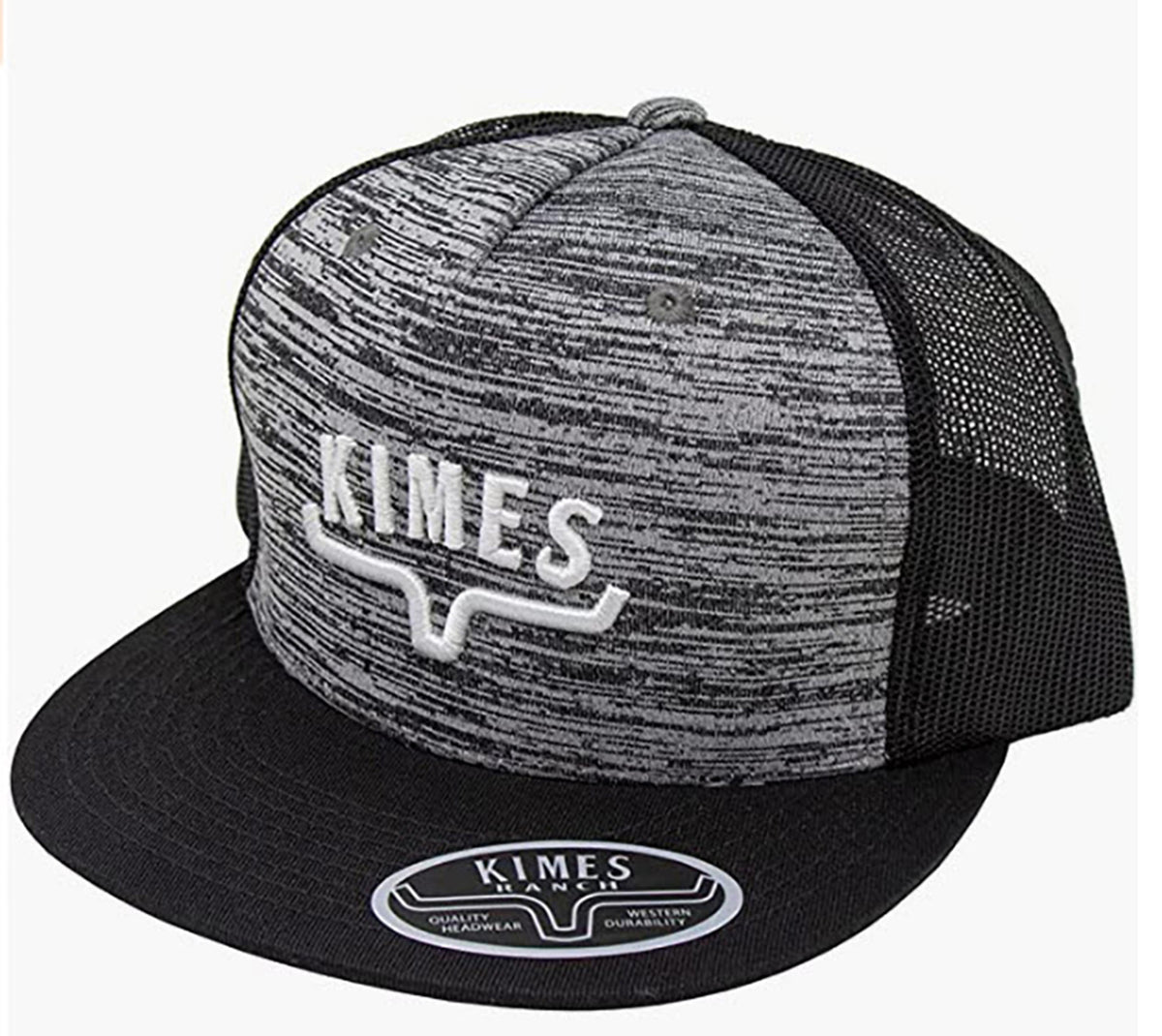 Kimes Ranch Huxton Trucker-Hat-Grey-F22-202052