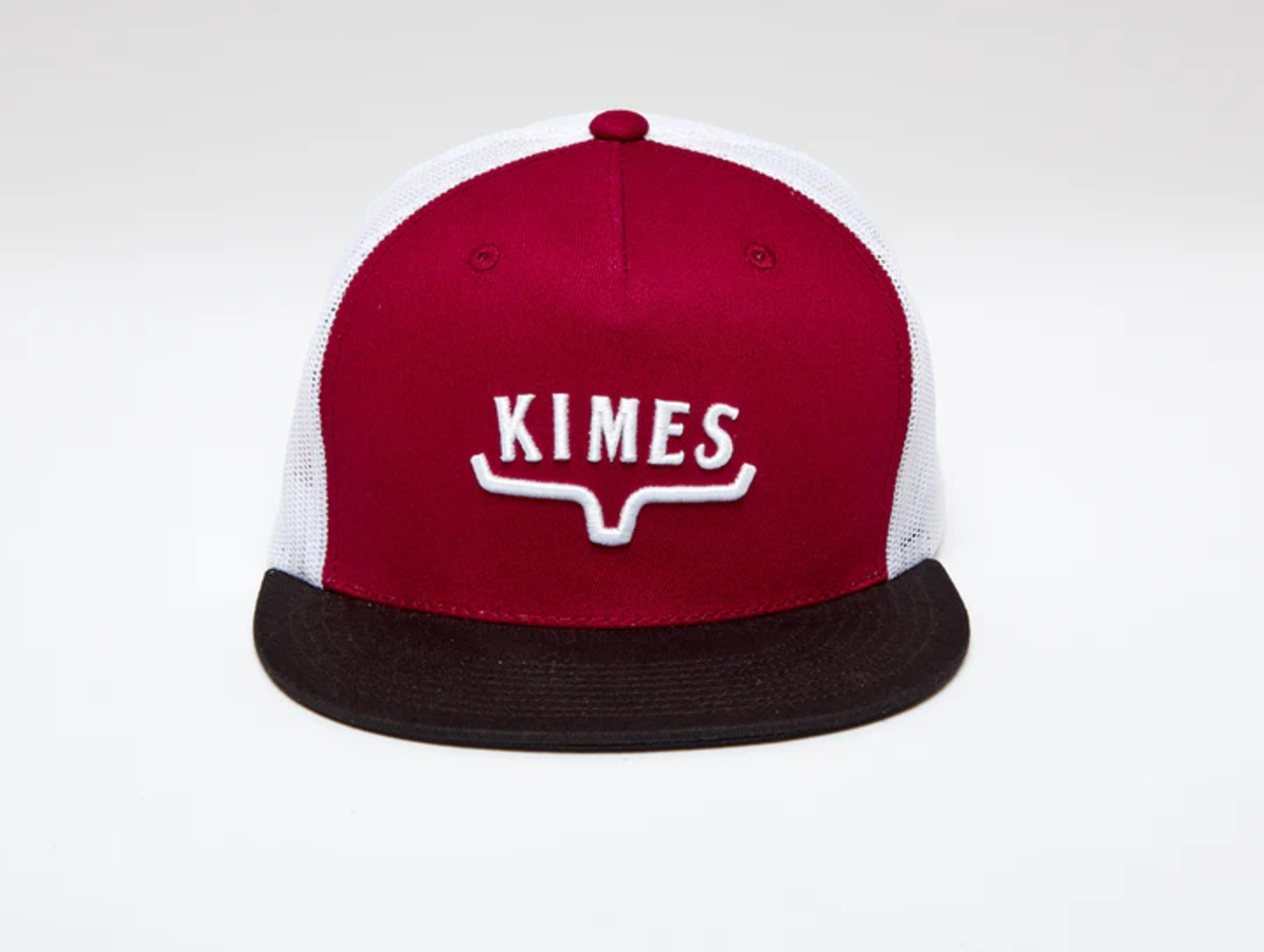 Kimes Ranch Huxton Trucker Dark Red-F22-202056