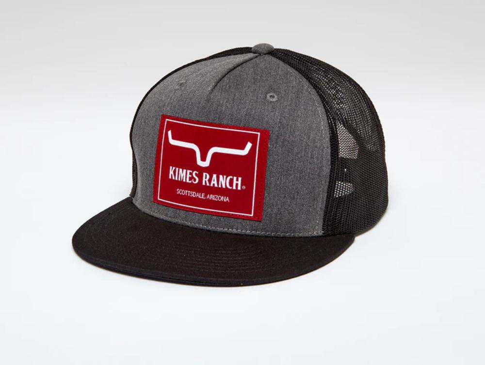 Kimes Ranch Blaster Trucker-Hat-Charcoal-F22-202060