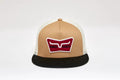 Kimes Ranch Panoramic Trucker-Hat-Brown-S22-1620WB
