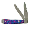 Whiskey Bent Nail Cutlery Purple Infused Knife-RN11-82