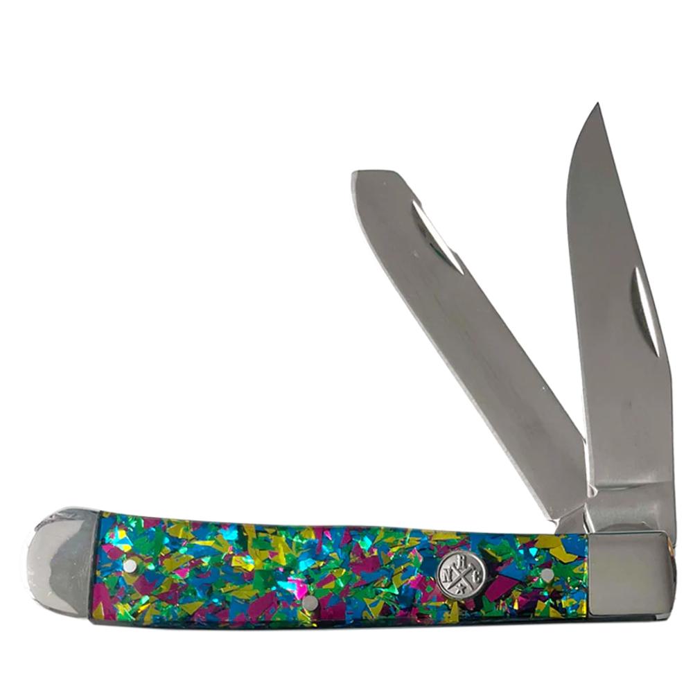 Whiskey Bent Hat Co Nail Cutlery Green Infused-RN11-84