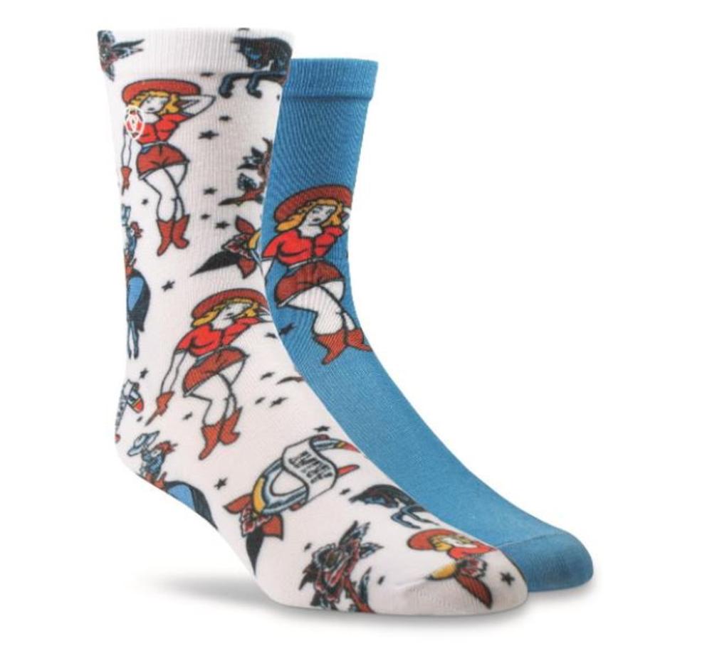 Ariat Socks - Nester 10039131 Flash Crew-AR2871-981