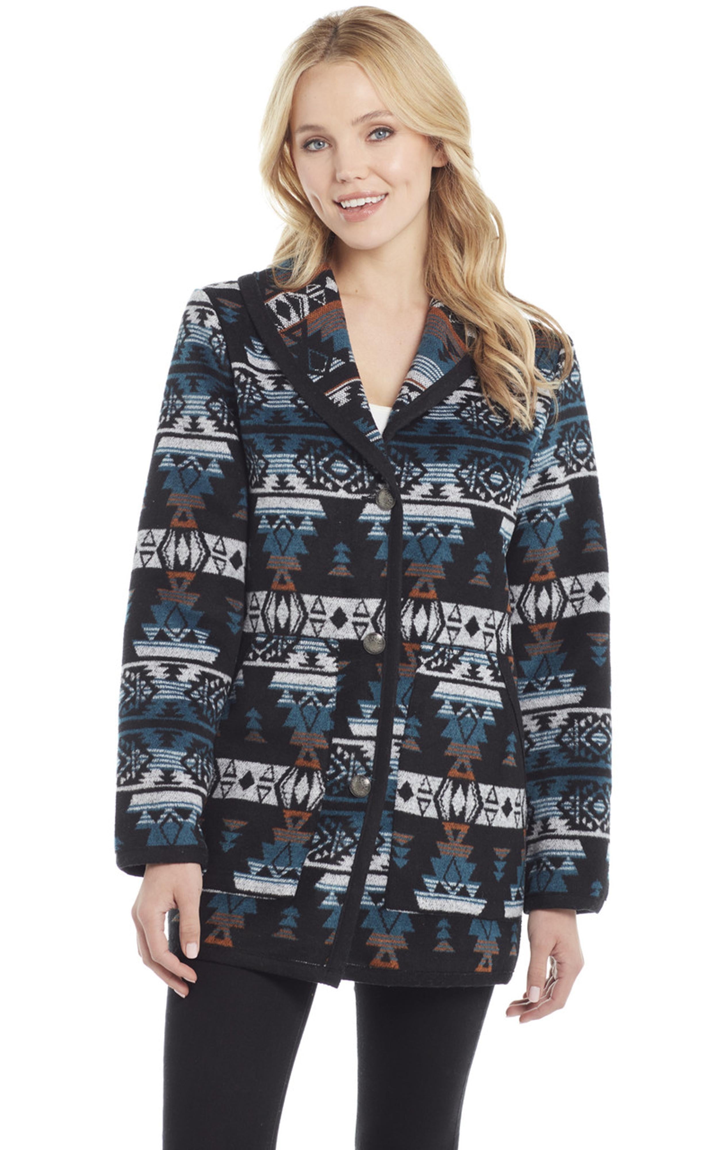 Cripple Creek Aztec Coat - Womens