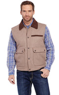 Sidran-Cir.S/Criple C Ranchwear Wool Vest