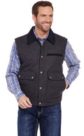 Sidran-Cir.S/Criple C Ranchwear Wool Vest