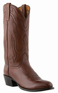 Lucchese Mens Lone Star Calf Ant Brown Boots-M1022.R4