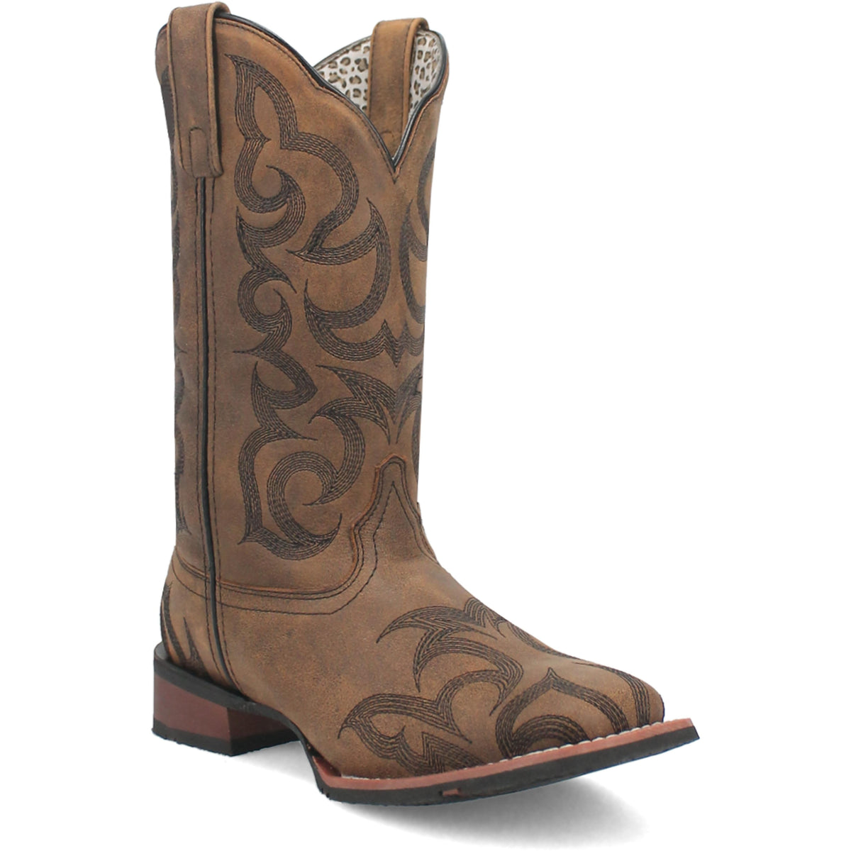 Laredo Womens Sariah Leather Boot - Tan/tan Western-5943