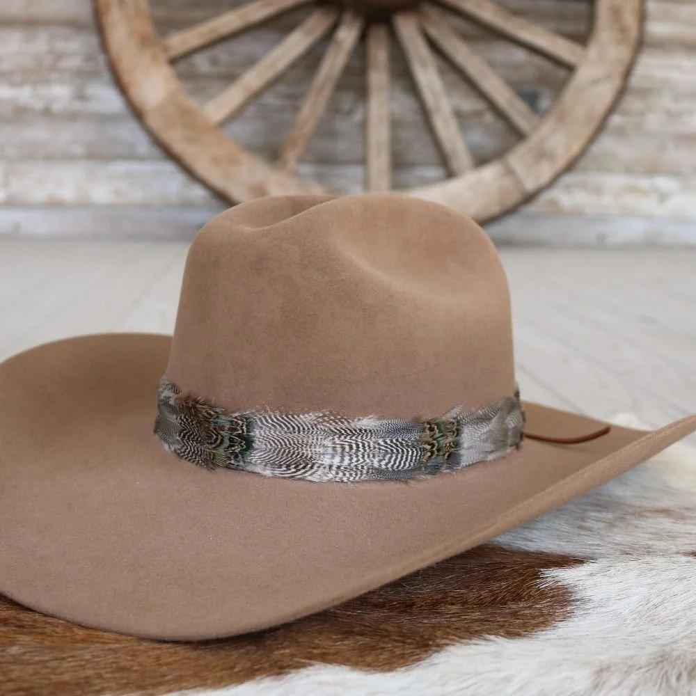 Willow Lane Hat Co Feather Hatband-Arikara-L-DUCK