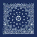 Western Express Inc Paisley Bandanna Navy-3502