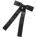 Western Express Black Colonel Tie/Clip-T-124B