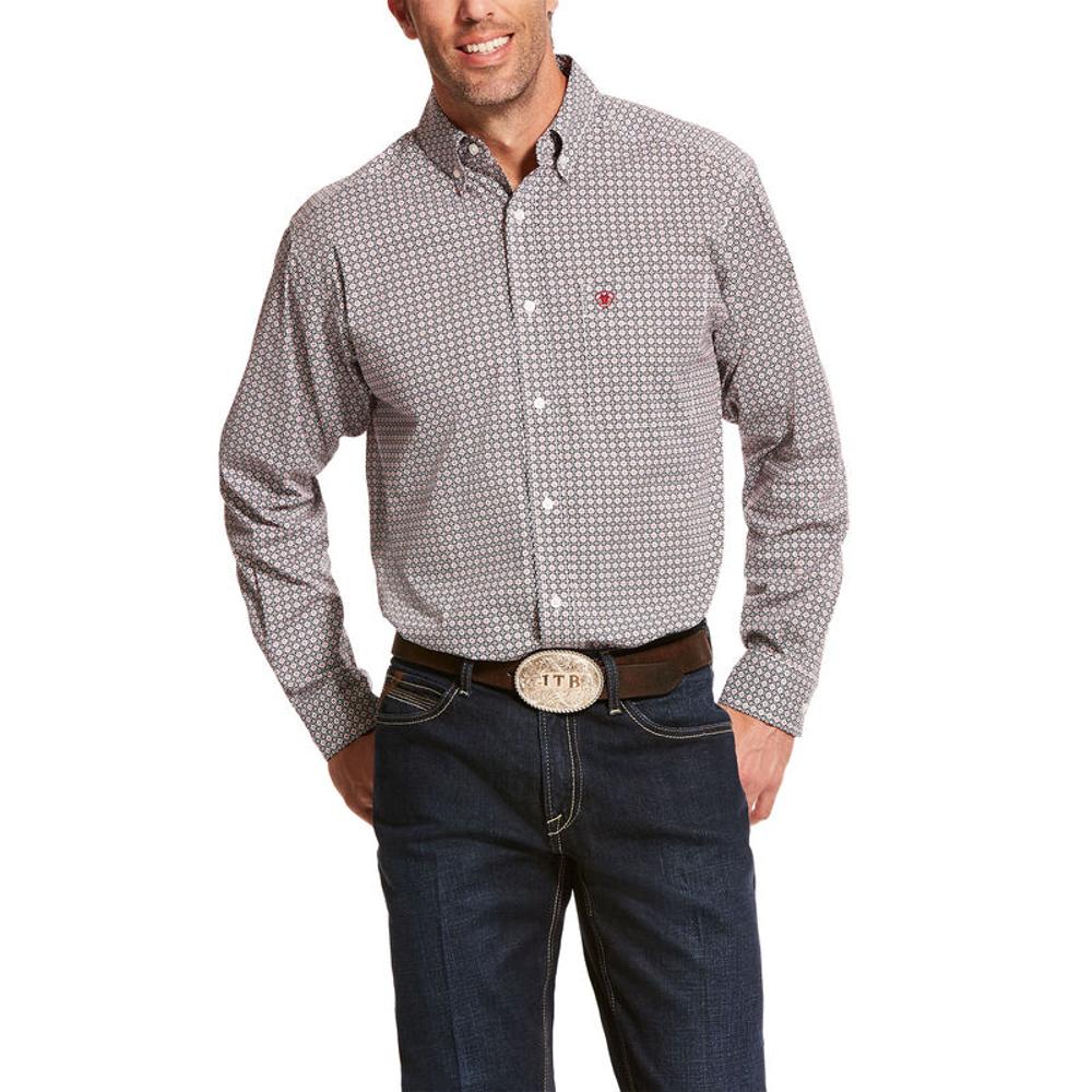 Ariat Mens Danson Str Classic Long Sleeve Shirt M-10028822