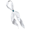 Western Express White Scarf Tie-T-421W