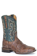 Roper Mens Stetson Alligator Large Brown-20-8818-3884BR