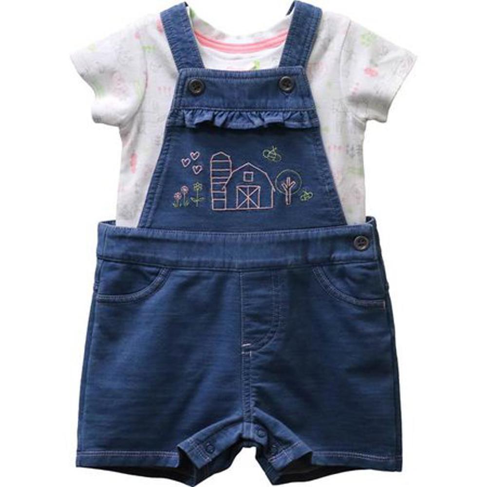 John Deere Jd Kids Farm Scene Shortall-J1S252BF