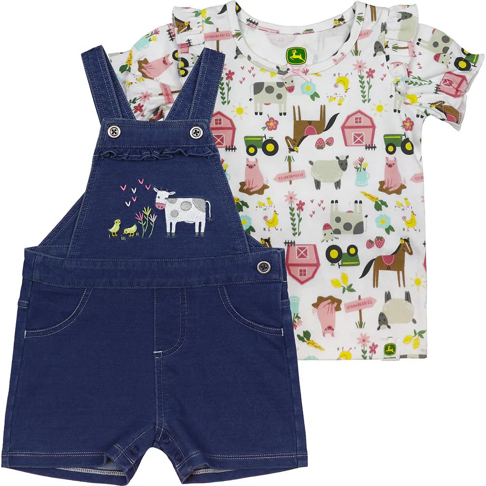 John Deere Jd Kids Cow & Friends 2 Pc. Set-J1S623BN
