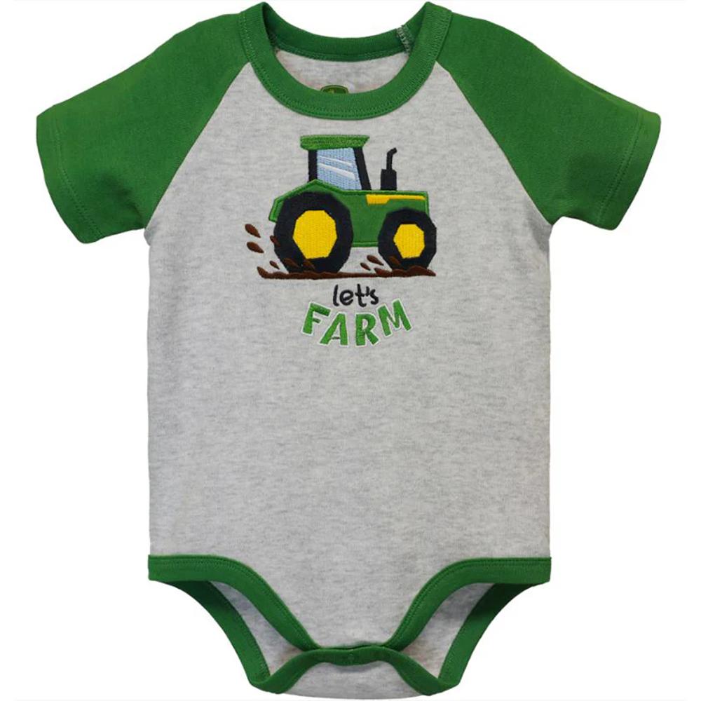 John Deere Jd Kids Lets Farm Bodyshirt-J3B191HN